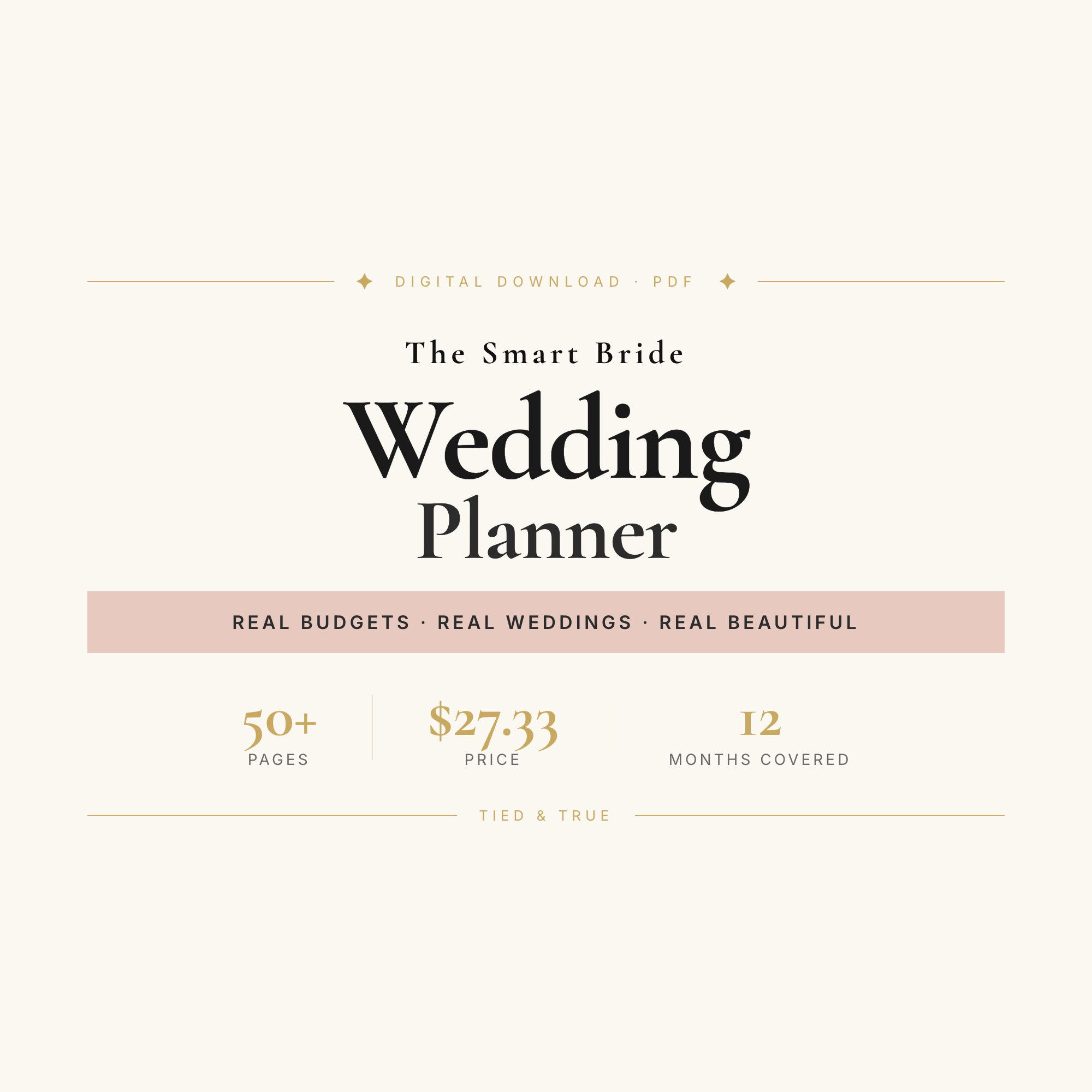 Smart Bride Wedding Planner — Complete Digital Wedding Planning Guide PDF
