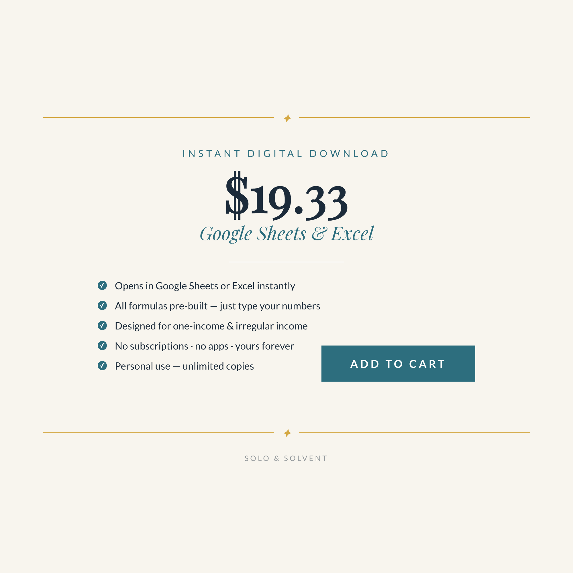 Fresh Start Finance Tracker: Budget & Rebuild Spreadsheet for Women Starting Over